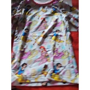 Bamboo  2 Piece Shirt With Pants Set  Easter Princess  Ariel Snow White  Pink 3T
